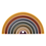 Johntoy Happy World Bio-Kunststoffstapel Regenbogen
