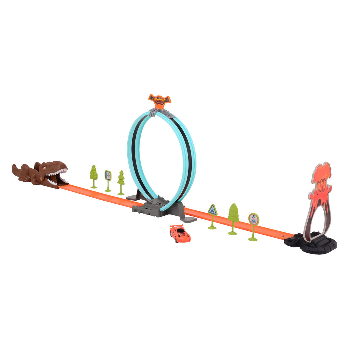 Johntoy Start Auto Dino Race Course