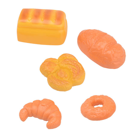 Johntoy Spielzeug-Brotset – Brotbeutel mit Brot 5-teilig – Rollenspiel.