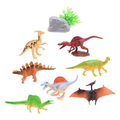 Johntoy Tierwelt – Dino-Spielset, 8-teilig.