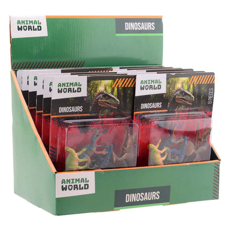 Johntoy Tierwelt – Dino-Spielset, 8-teilig.
