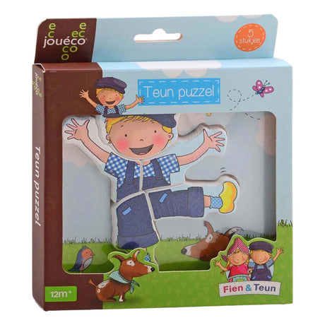 Johntoy jouéco® fien teun Puzzle-Unterstützung aus Holz