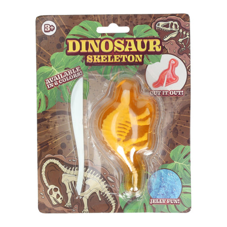 Johntoy hat ein Dino-Schleimskelett ausgeschnitten