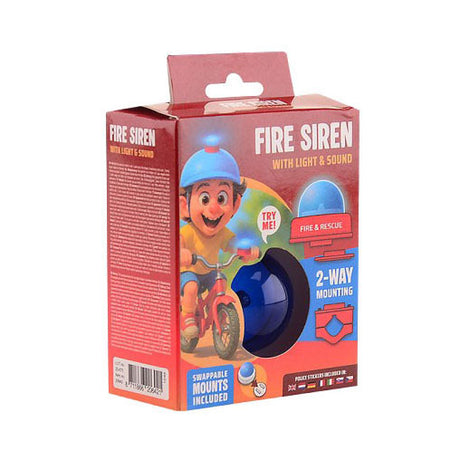 Johntoy Fahrradspaß Feuersirene Deluxe