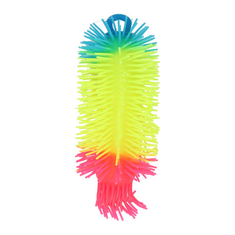 Mehrfarbiger flauschiger Wurm von Johntoy – 21 cm