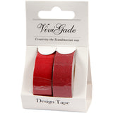 Vivi Gade Abdeckband, B: 15 mm, rot, 2 Rollen 1 Box