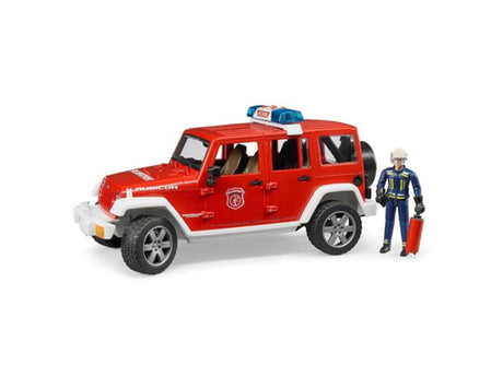 Bruder Auto Jeep Wrangler Feuerwehr