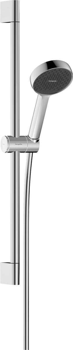 Hansgrohe activatera s – Duschset – Ecosmart Wassersparen – 95 mm – 1 Strahlfunktion – 60 cm – Chrom