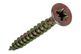 Mack 1017254 - spaanplaatschroef vz kop geelverz.13 st 5,0 x 35 mm | 10 stuks