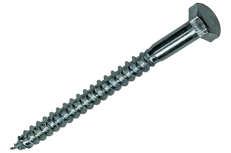 Mack 1017407 - houtdraadbout staal verzinkt 7 st 6 x 70 mm | 10 stuks