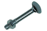 Mack 1017582 - houtbout + moer staal verzinkt4 st m8 x 60 mm | 5 stuks