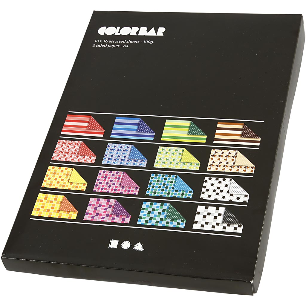 Https: www.cchobby.nl color-bar-paper-a4-sheet-210x297-mm-100-gr-diverse-colours-16x10-sheet-1-box-25377