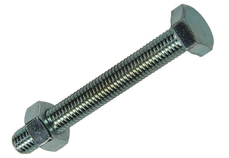 Mack 1017625 - tapbout + moer staal verzinkt 1 st m10 x 80 mm | 10 stuks