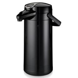 Thermoskanne mit Pumpe Bravilor Bonamat Airpot schwarz 2,2 l