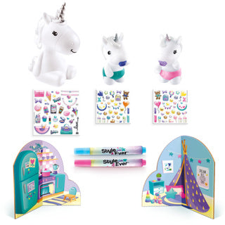Style4ever kawaii led unicorn family create