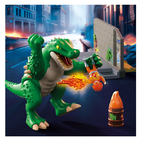 Playmobil-Heldenkampf gegen die Riesenechse – 71831