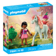 Playmobil | magische Einhörner | Sammlerstück Einhorn Rose mit Fee | fantasievolles Spielset für Einhorn-Fans | austauschbare Accessoires mit zauberhaften Details | perfektes Geschenk für Kinder ab 4 Jahren | 71841