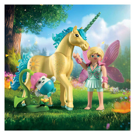 Playmobil 71842 Sammel-Einhorn Sonnenscheinblüte mit Fee | 2 Stk