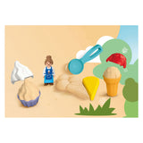 Playmobil junior zand-ijswinkel - 72006