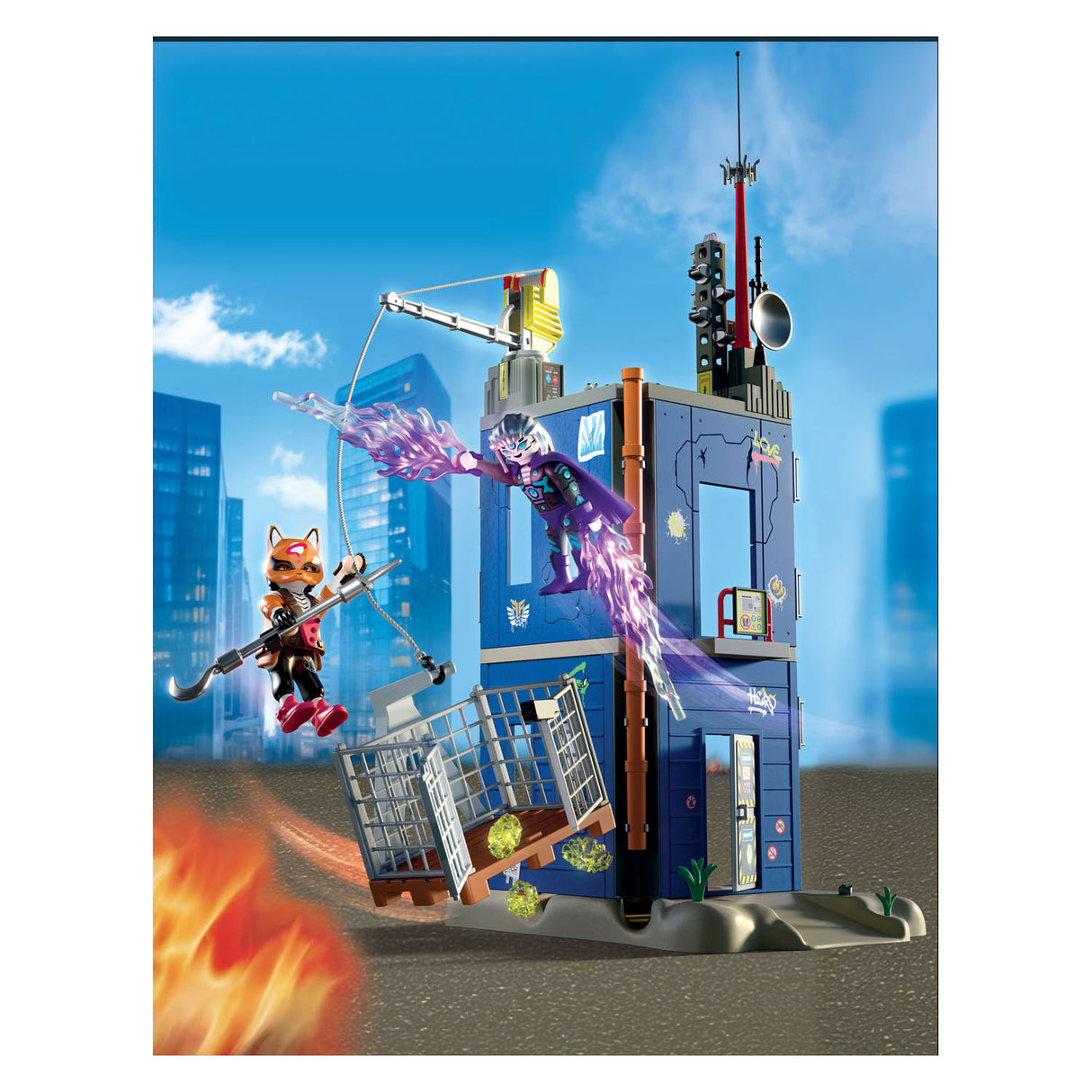 Playmobil duel bij de heldentoren - 72022