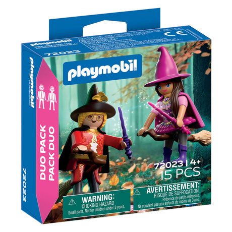 Playmobil duopack heks en tovenaar - 72023