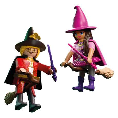 Playmobil duopack heks en tovenaar - 72023