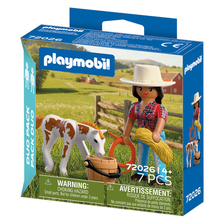 Playmobil duopack ruiter en paard - 72026