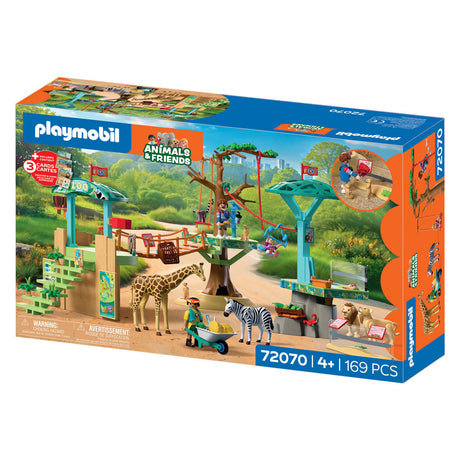 Playmobil animals friends dierentuin wildernis klimpark - 72070