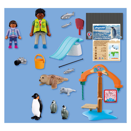 Playmobil animals friends dierentuin ijsexpeditie - 72073