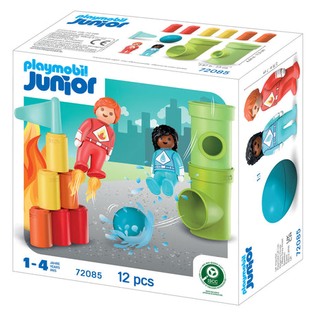 Playmobil junior superheld in actie - 72085
