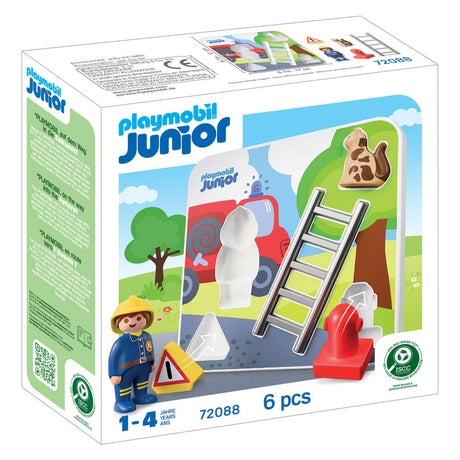 Playmobil junior brandweerpuzzel - 72088