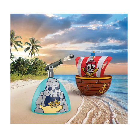 Playmobil – 72100 – piraten speelset – 2-in-1 schatei