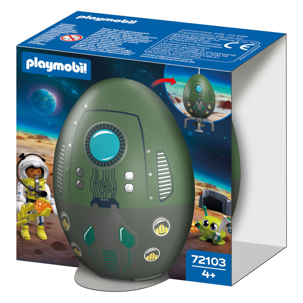 Playmobil speel-ei ruimte - 72103