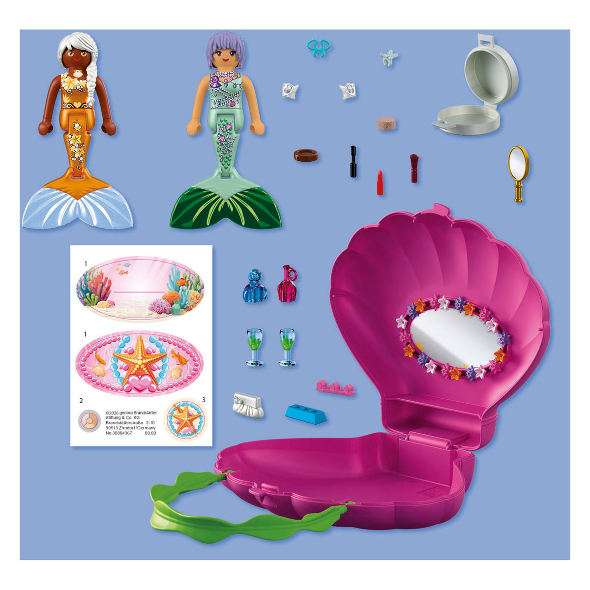 Playmobil Fantasy Magic Meerjungfrau Muscheltasche – Spielset für Kinder.