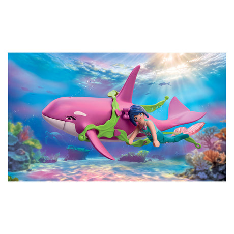 Playmobil fantasy magic orka met zeemeermin - 72106