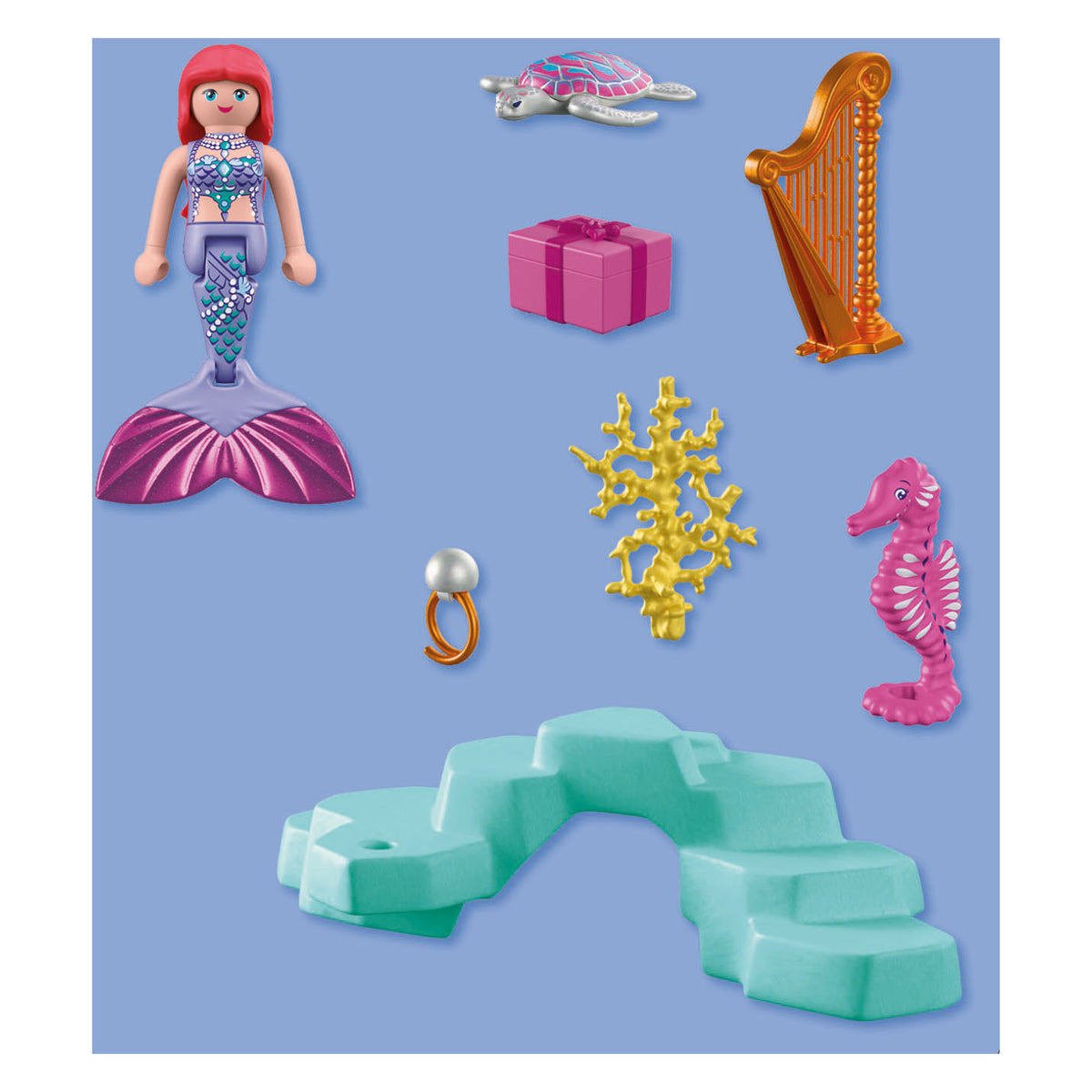 Playmobil Fantasy Magic Meerjungfrau mit Geschenk – 72107