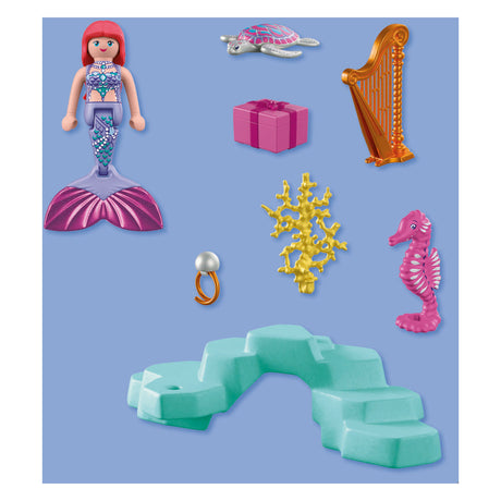 Playmobil fantasy magic zeemeermin met geschenk - 72107