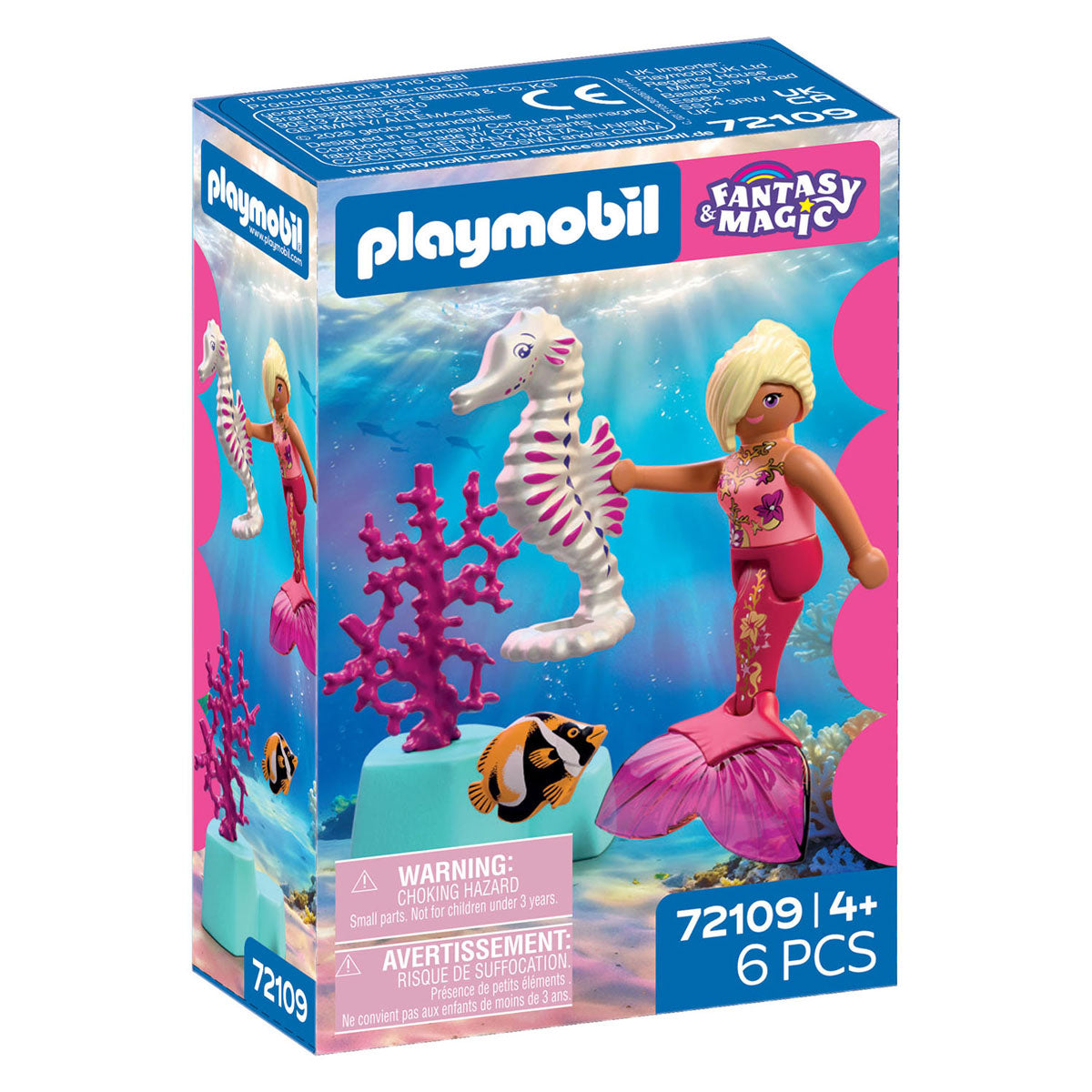 Playmobil Fantasy Magic Meerjungfrau mit Seepferdchen – 72109