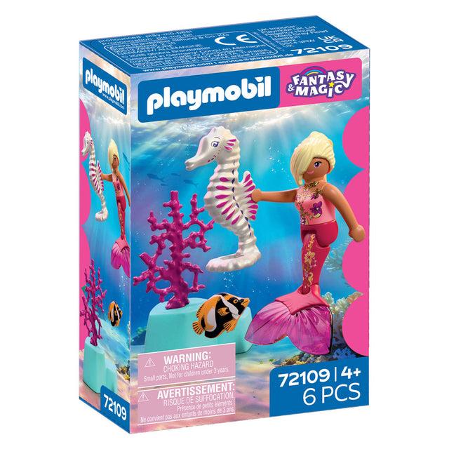 Playmobil Fantasy Magic Meerjungfrau mit Seepferdchen – 72109