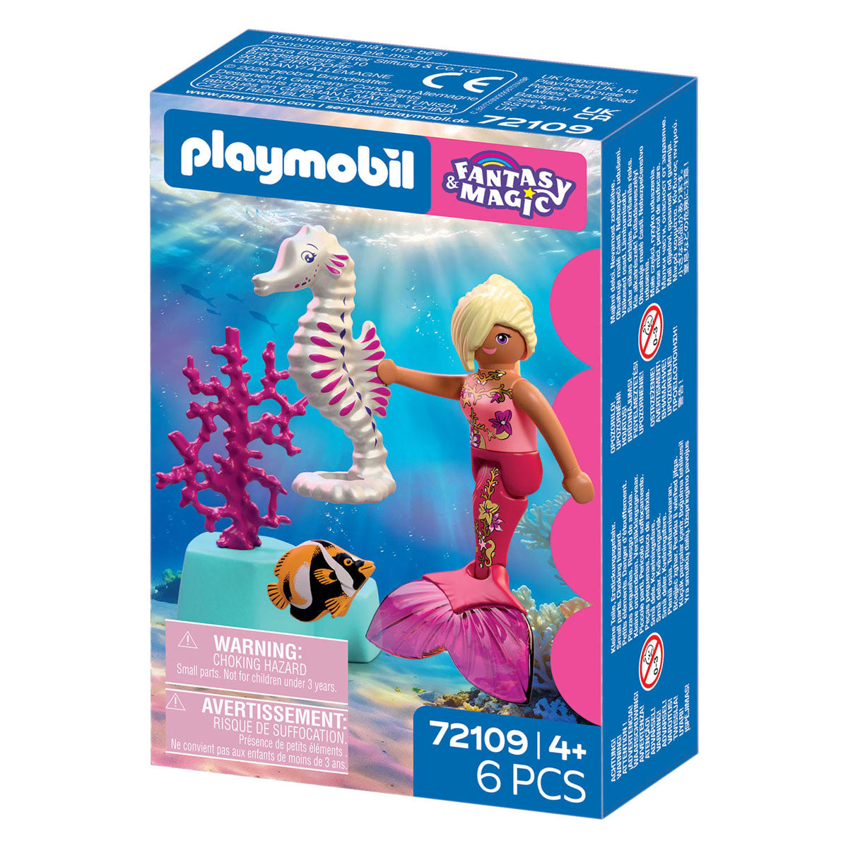 Playmobil Fantasy Magic Meerjungfrau mit Seepferdchen – 72109