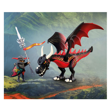 Playmobil knights zwarte draak - 72114