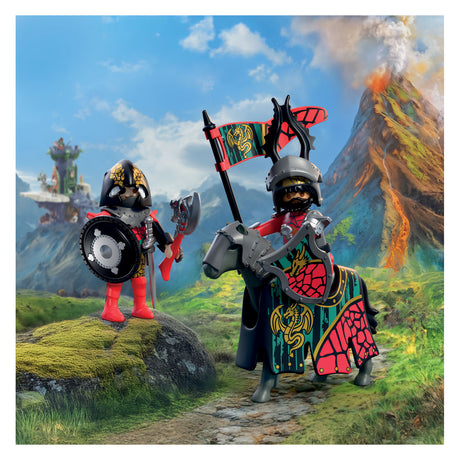 Playmobil knights drakenridder leider - 72118