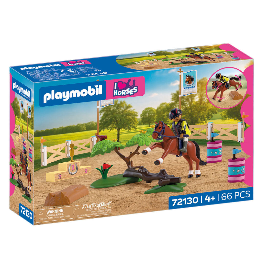 Playmobil horses wedstrijd rijbak - 72130