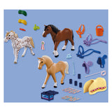 Playmobil horses drie verzamelpaarden - 72133