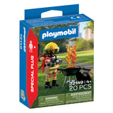 Playmobil specials brandweerman met brandhaard - 72149