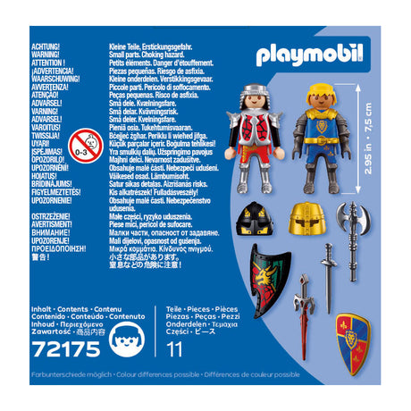 Playmobil duopack ridder duel - 72175