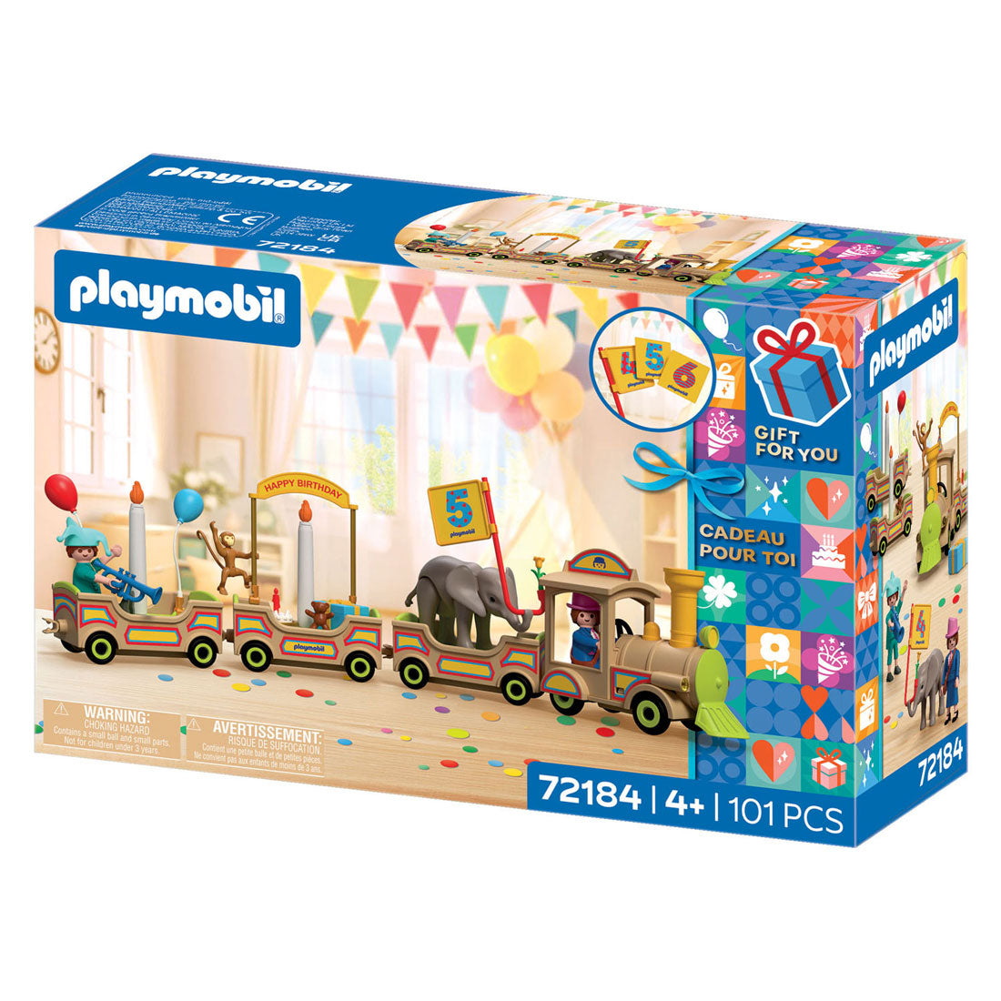 Playmobil verjaardagstrein - 72184