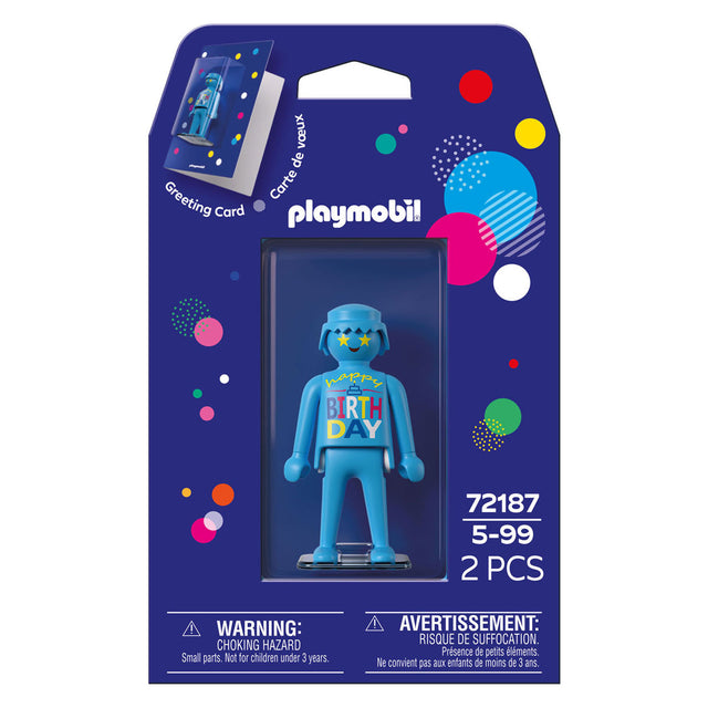 Playmobil wenskaart verjaardag - 72187