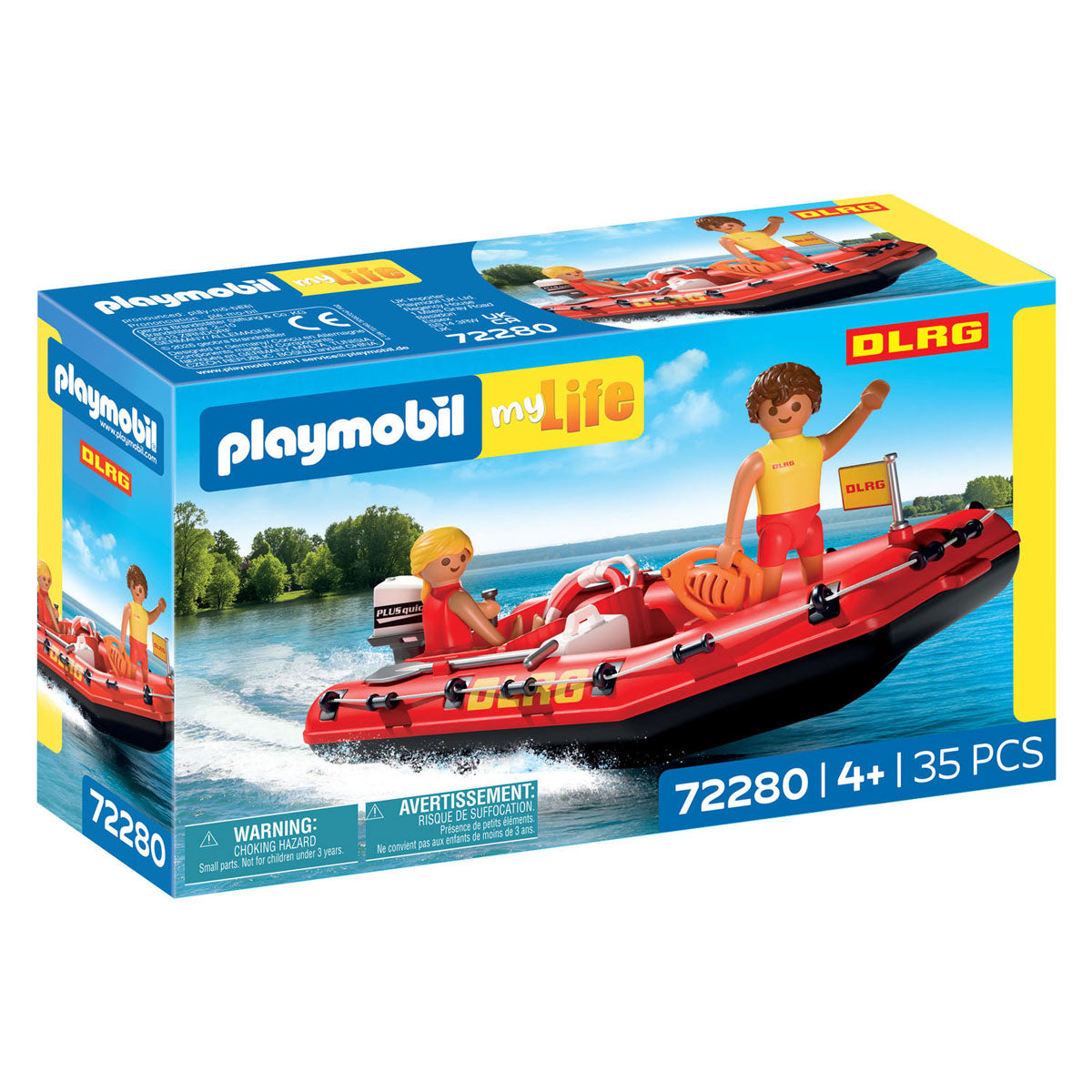 Playmobil my life reddingsboot - 72280