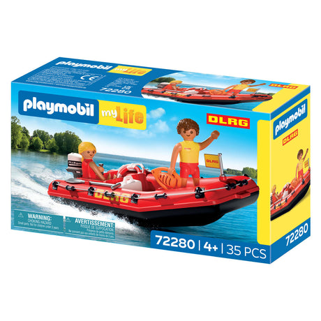 Playmobil my life reddingsboot - 72280